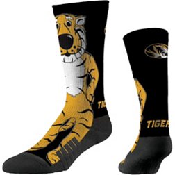 Strideline Missouri Tigers Mascot Crew Socks
