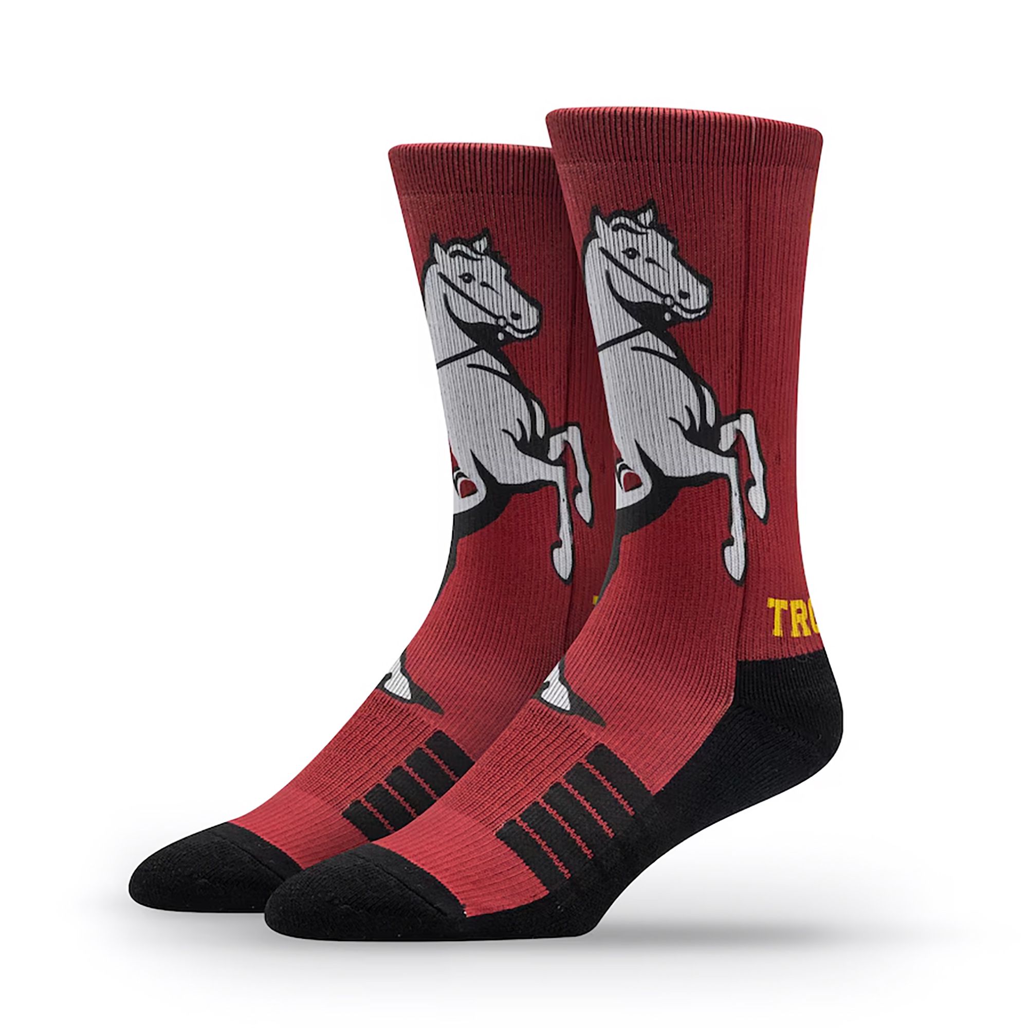 Strideline USC Trojans Mascot Crew Socks