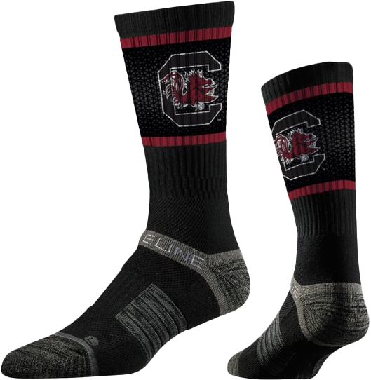 Strideline South Carolina Gamecocks  Logo Crew Socks