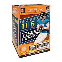 2022 Panini Prestige Football NFL Trading Card Blaster Box