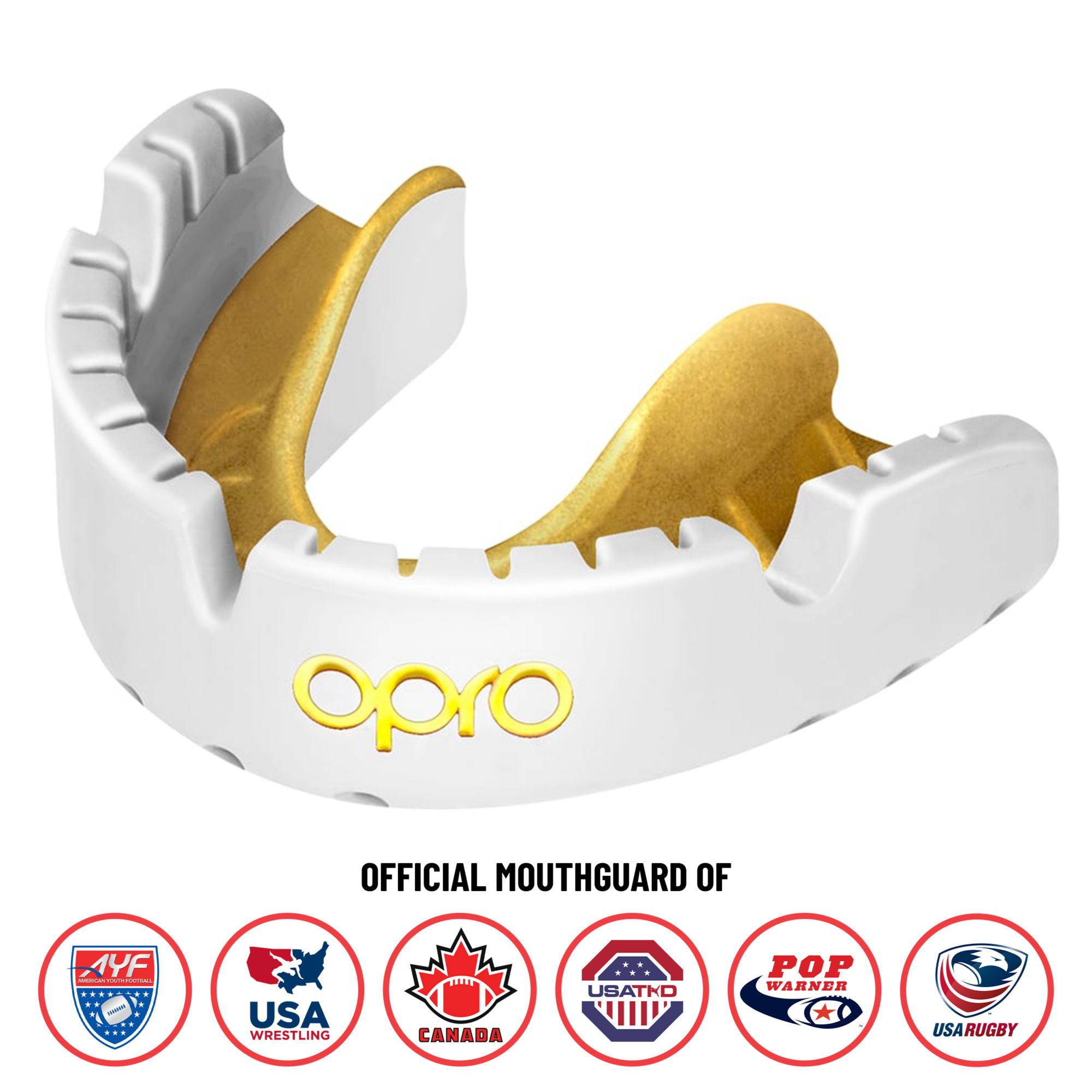OPRO Self-Fit Gold Braces Mouth guard