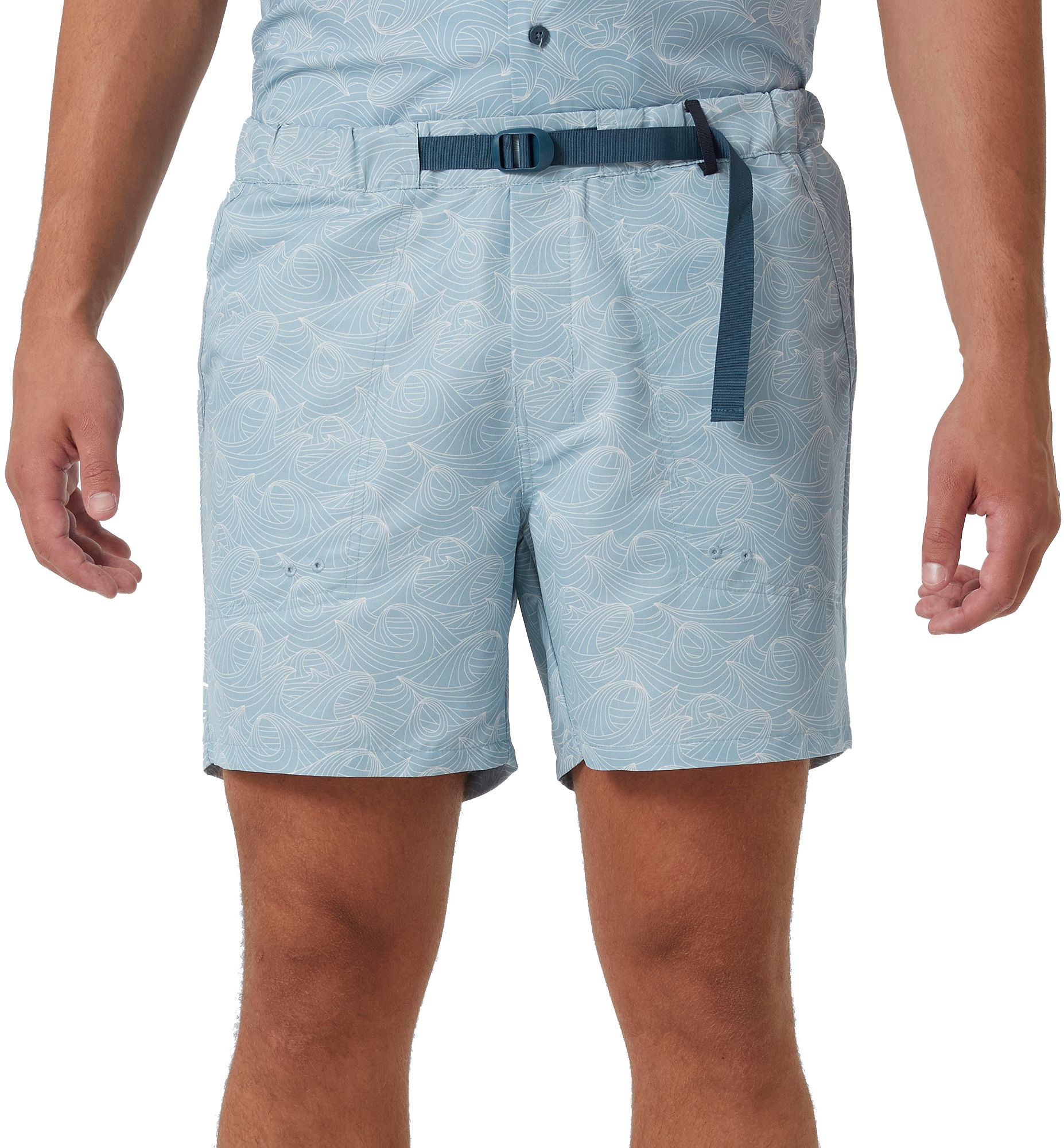 Dusty Blu Fjord Wves Prnt