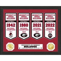 Highland Mint 2022 College Football National Champions Georgia Bulldogs Banner Collection Photo Mint