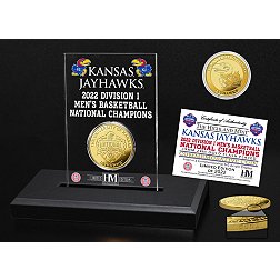 Highland Mint Kansas Jayhawks 2022 Men's Basketball National Champions Acrylic Gold Coin