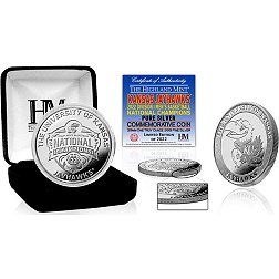 Highland Mint Kansas Jayhawks 2022 Men's Basketball National Champions .999 Silver Team Coin