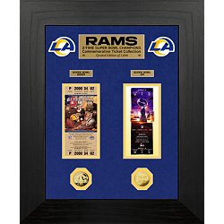 Baltimore Colts Framed Super Bowl Ticket and Game Coin Collection