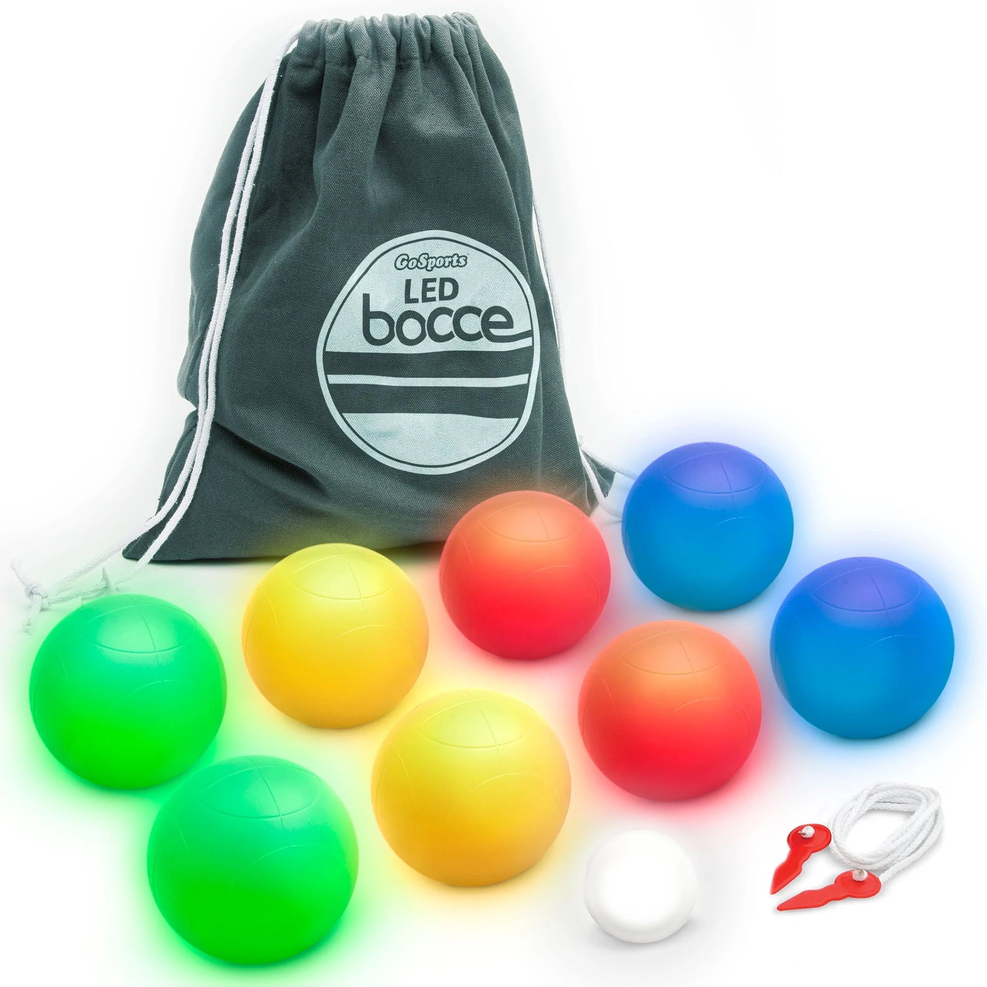 GoSports 100mm LED Bocce Set