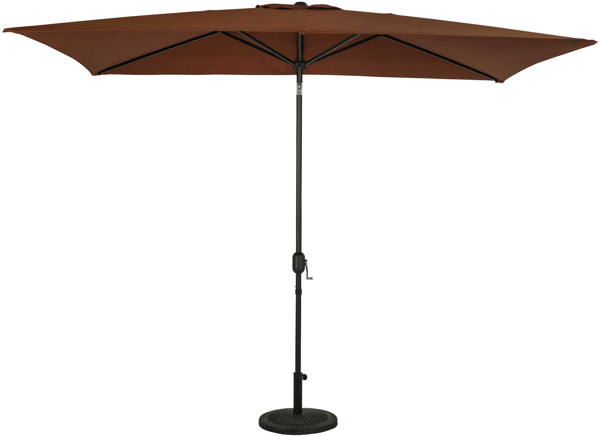 Island Umbrella Bimini 6.5 ft. x 10 ft. Rectangular Market Umbrella