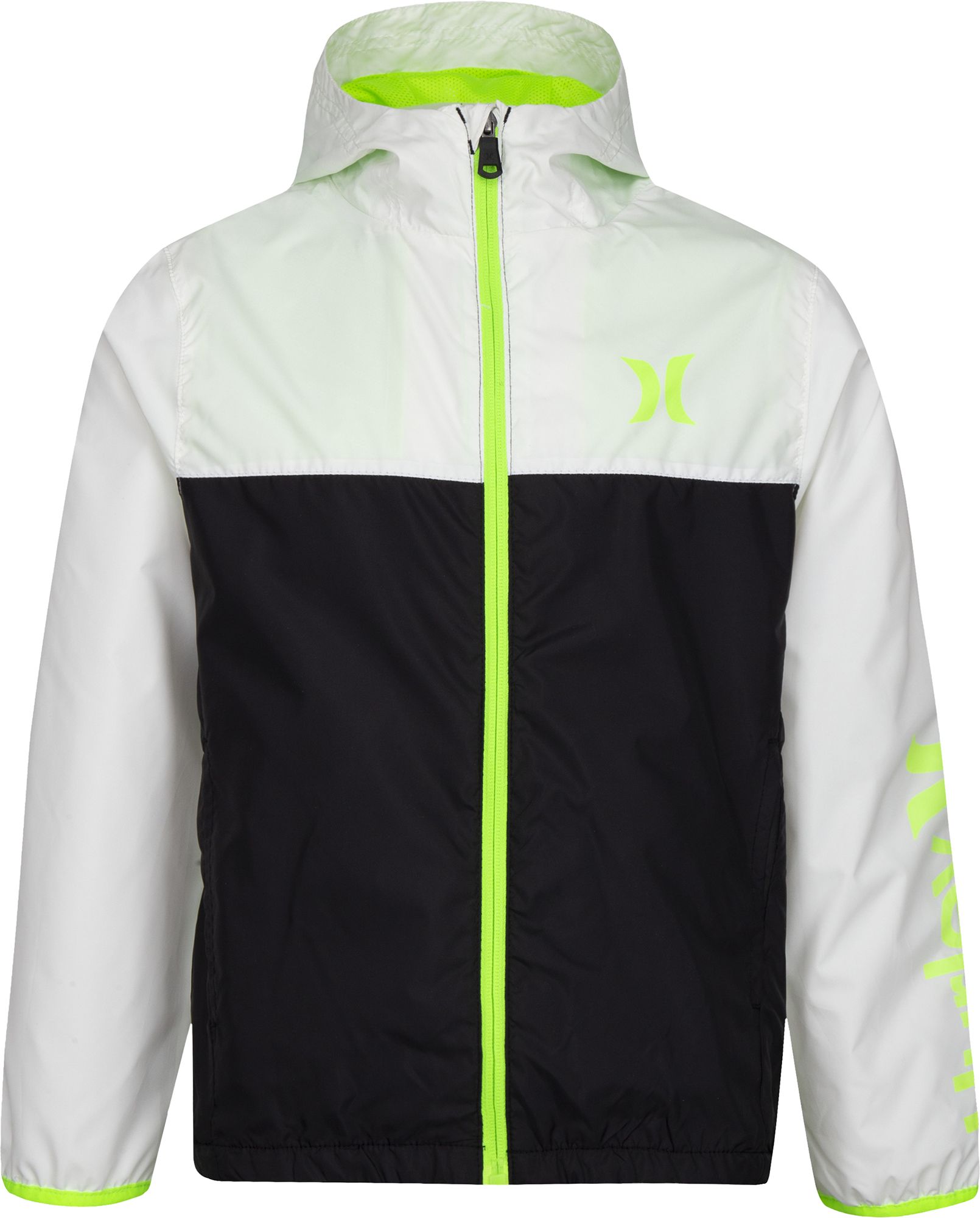 Hurley Boys' Colorblock Windbreaker Jacket