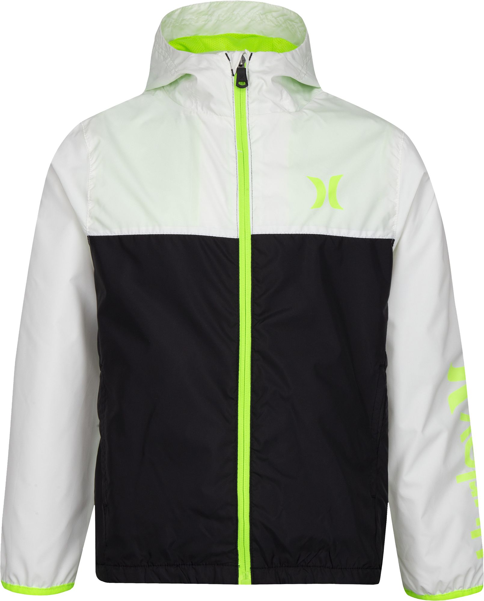 HURLEY Boys' Colorblock Windbreaker Jacket