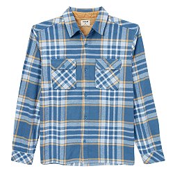 Hurley Men's Santa Cruz Shoreline Flannel Shirt