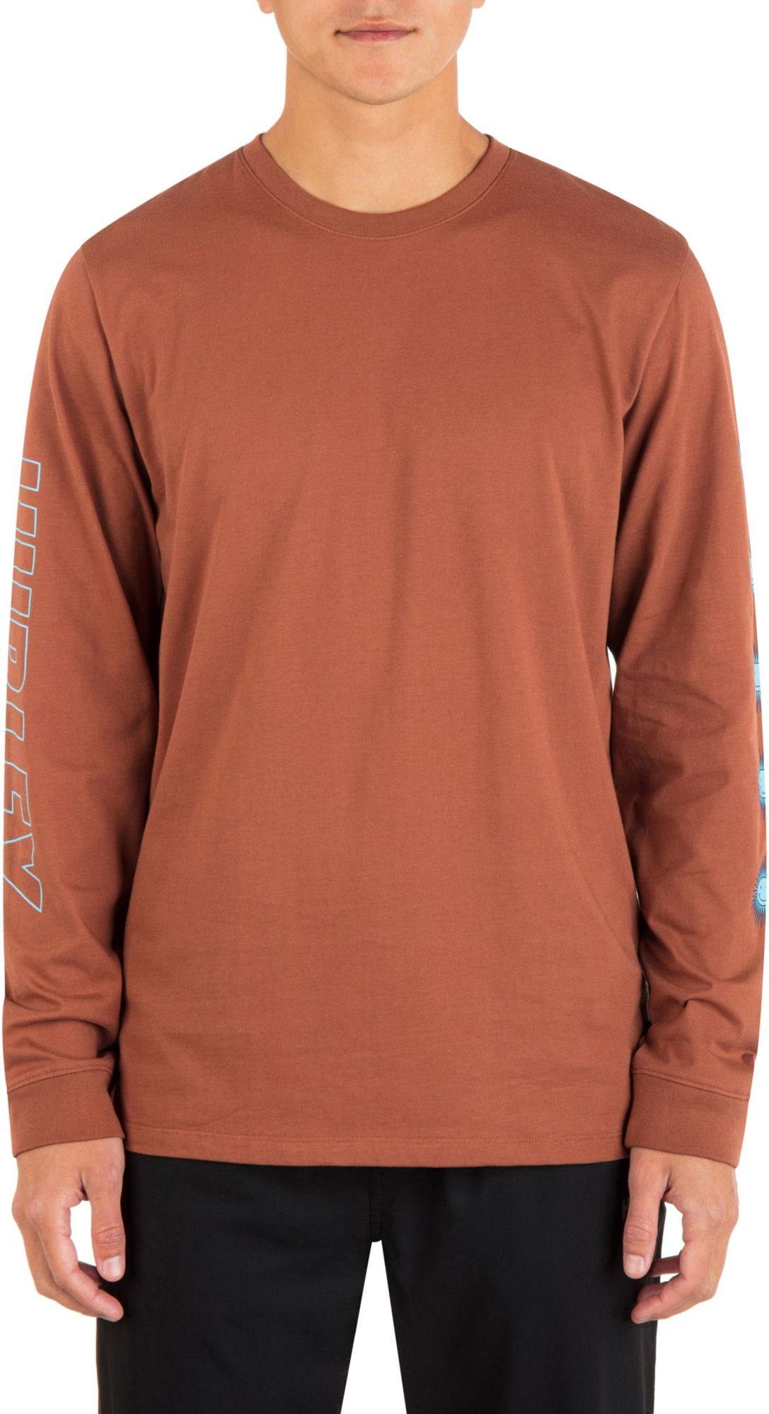 Hurley Men's Everyday Explore Happy Sun Guy Long Sleeve Shirt