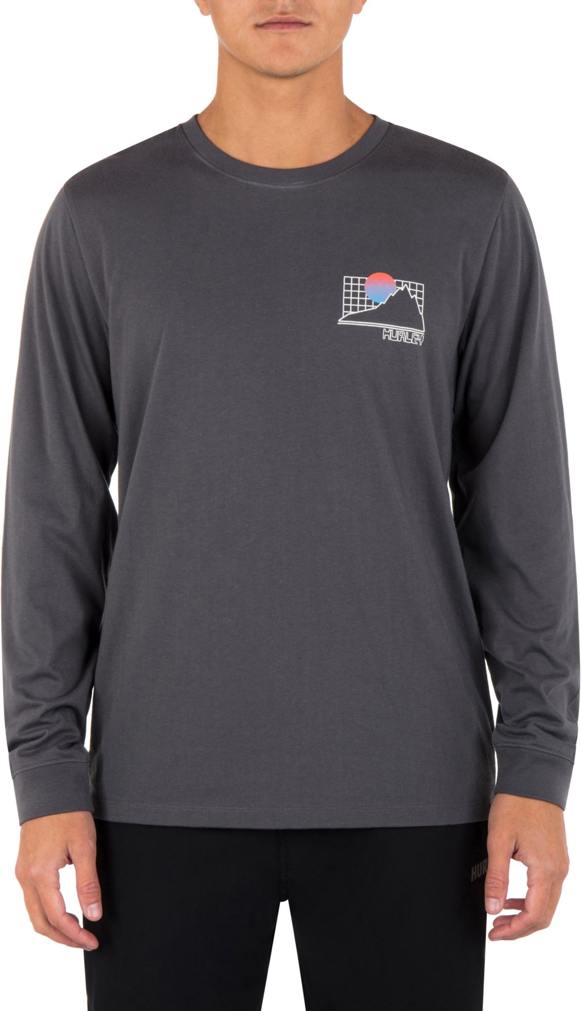 Hurley Men's Everyday Explorer The Great Outdoors Long Sleeve T-Shirt