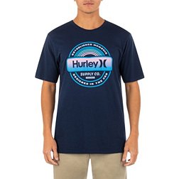 Hurley Men's Everyday Washed Label Short Sleeve T-Shirt
