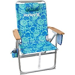 Hurley Hi-Boy Wood Arm Beach Chair