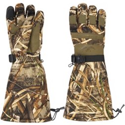 Duck Commander x Hot Shot Men's Single Reed Camo Hunting Gloves