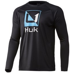 HUK Men's Reflection Pursuit Long Sleeve Shirt