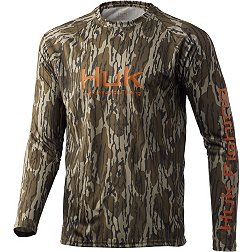 Huk Men's Pursuit Mossy Bottomland Long Sleeve T-Shirt