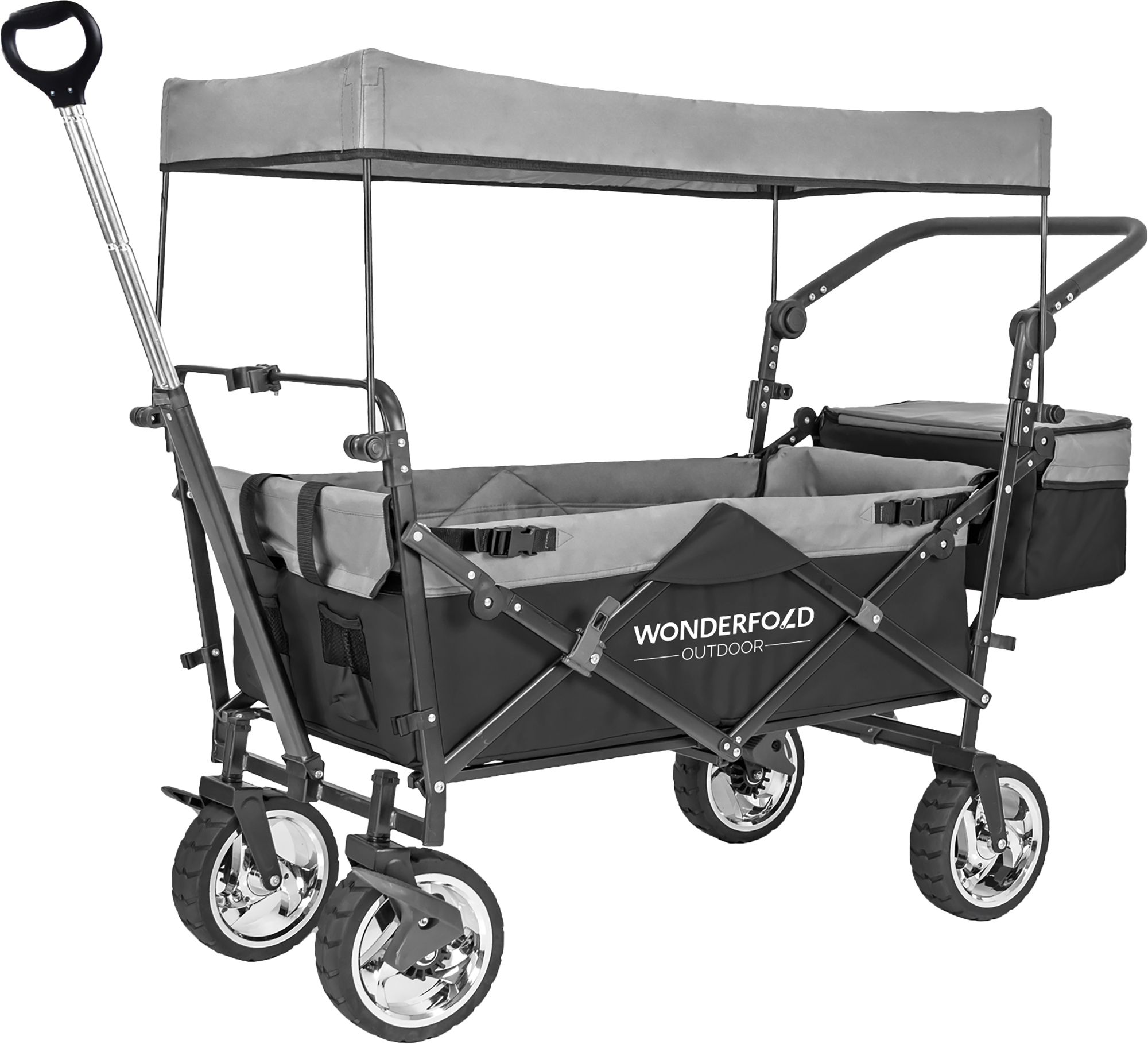WonderFold Outdoor Folding Wagon with Canopy