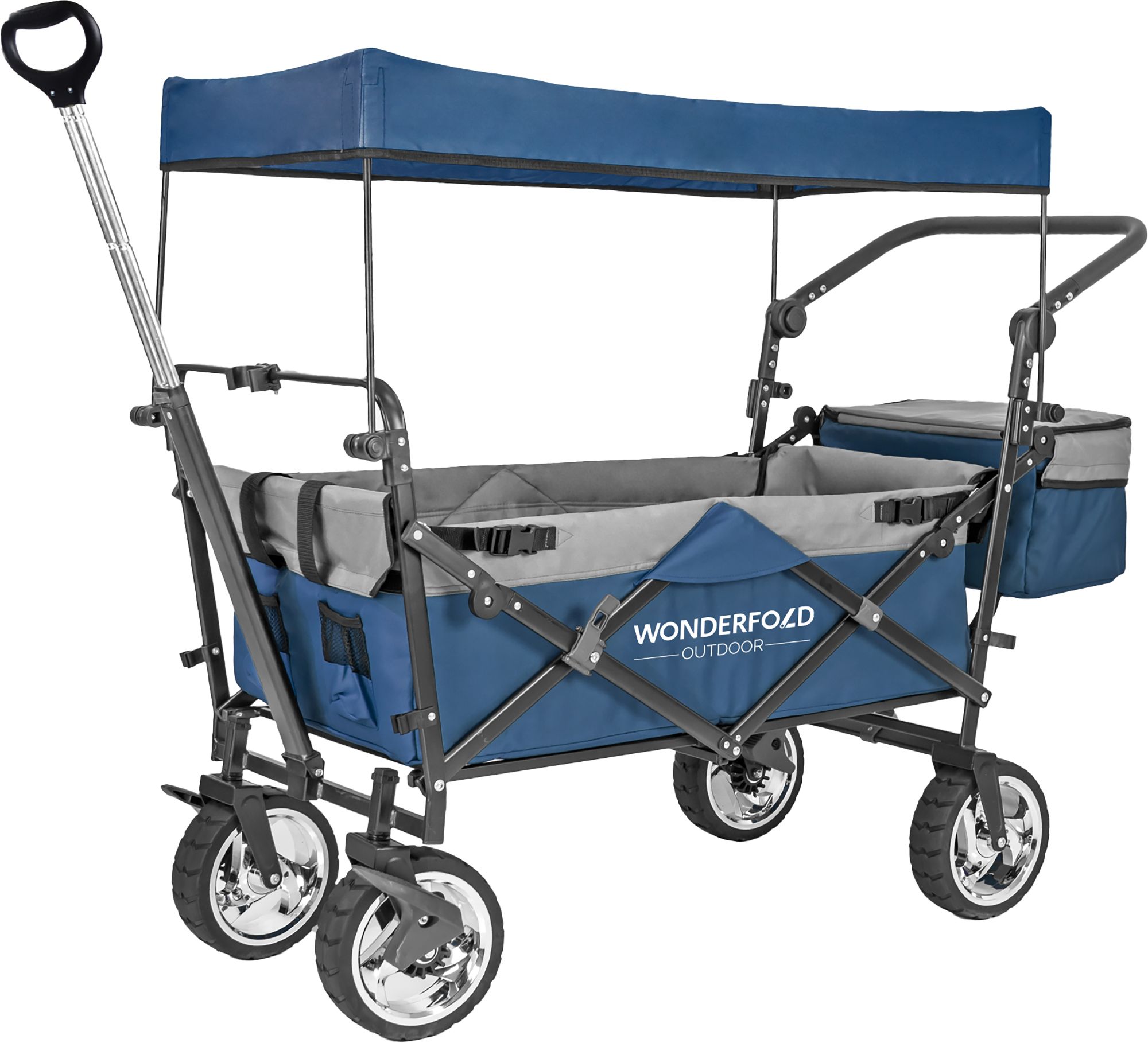 WonderFold Outdoor Folding Wagon with Canopy