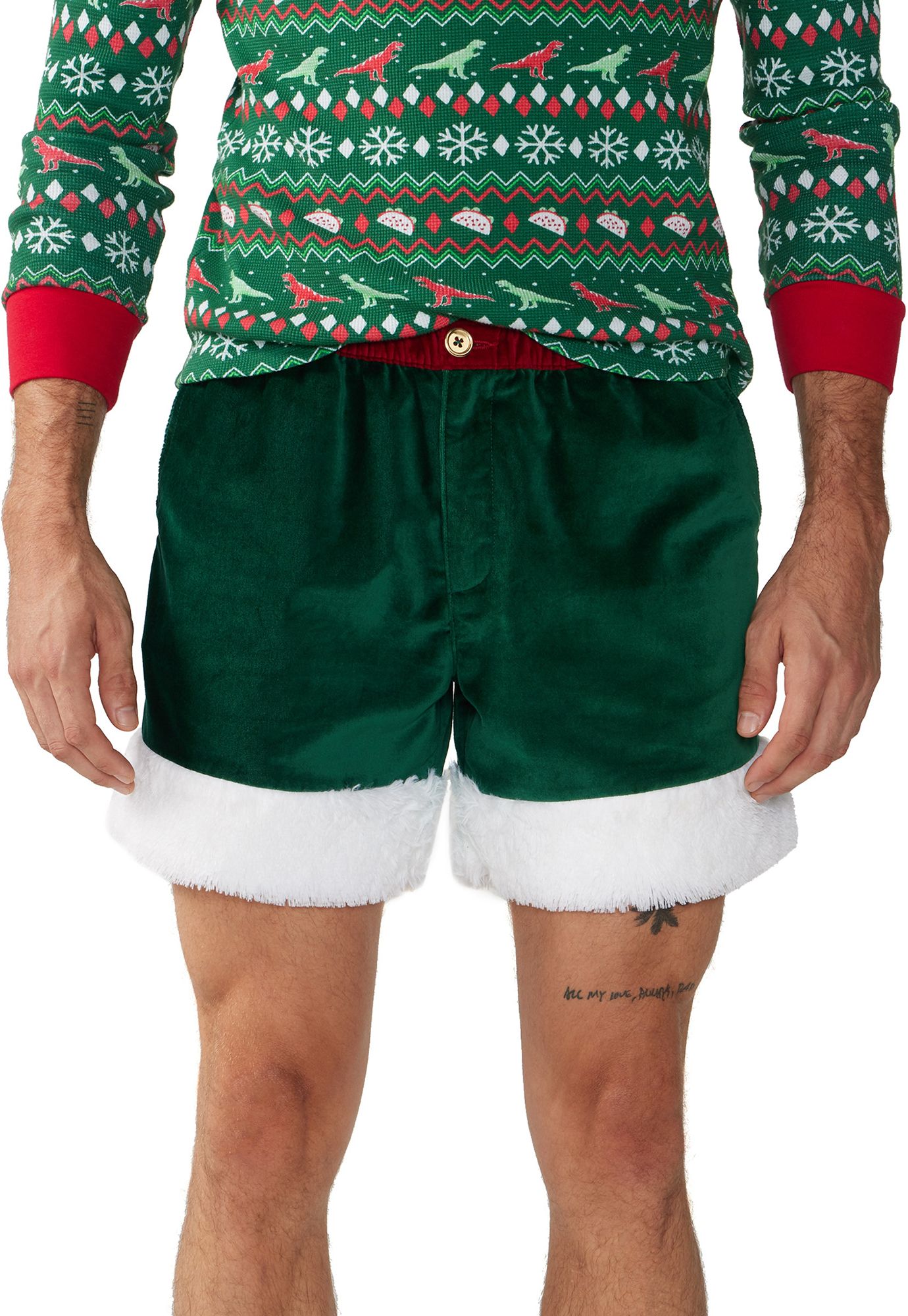 Chubbies 7" Christmas Shorts - Green