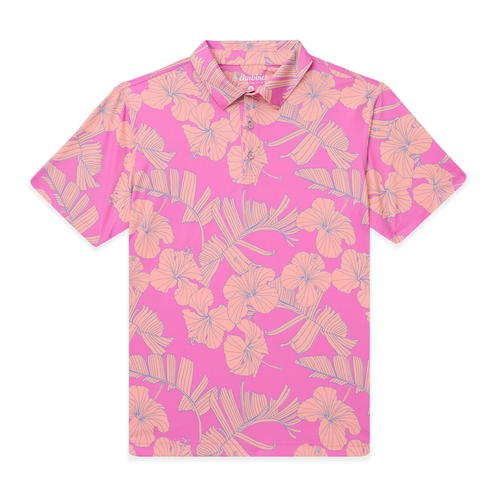 Chubbies Men's Lightweight Performance Polo
