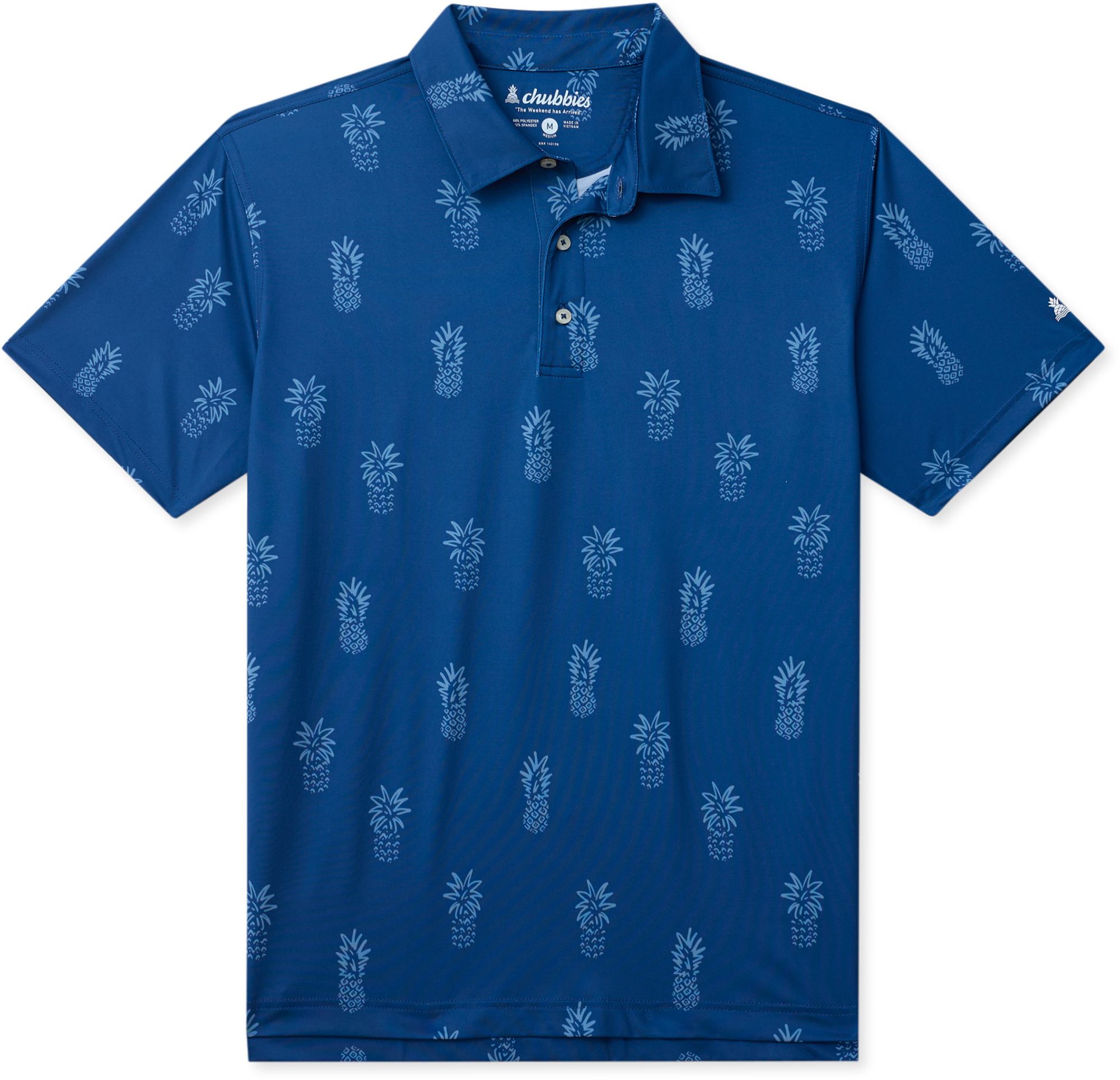 Chubbies Men's Lightweight Performance Polo, Small, Fruit