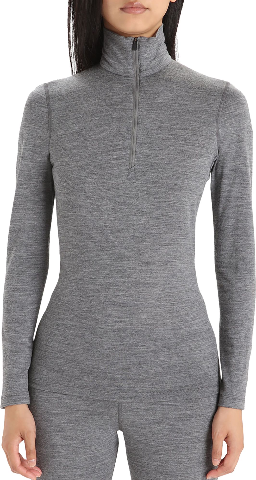 icebreaker Women's 200 Oasis Long Sleeve Crewe 1/2 Zip Shirt