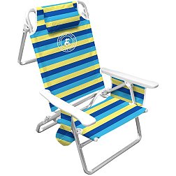Caribbean Joe 5-Position Folding Deluxe Beach Chair