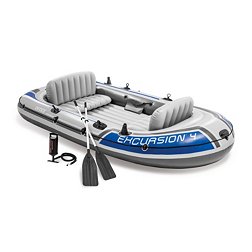Intex Excursion 4 Inflatable Boat Set
