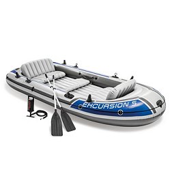 Intex Excursion 5 Inflatable Boat Set