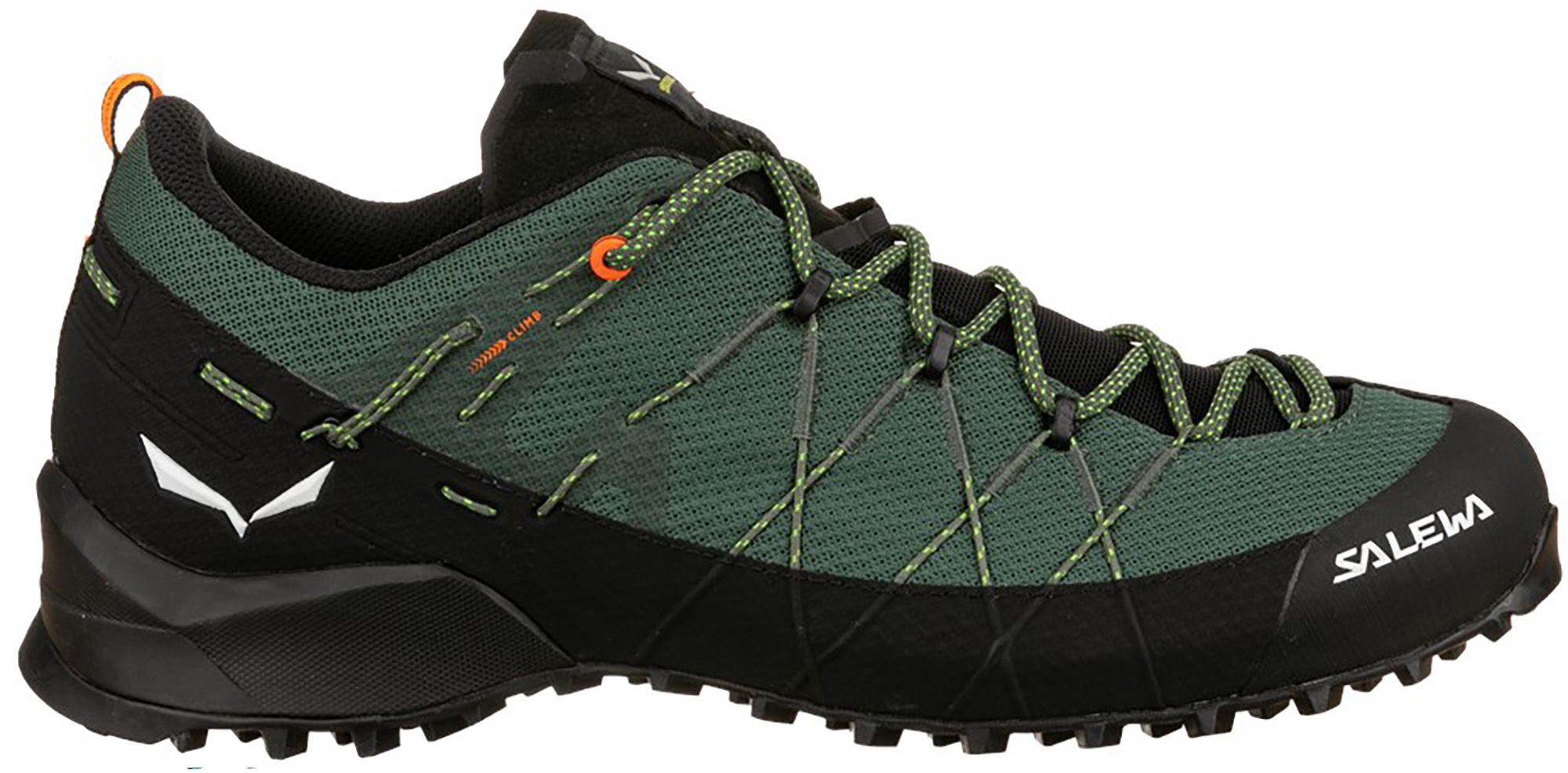 Photos - Trekking Shoes Salewa Men's Wildfire 2 Approach Shoes, Size 12, Black/Green 22IYPMMWLDFR2 