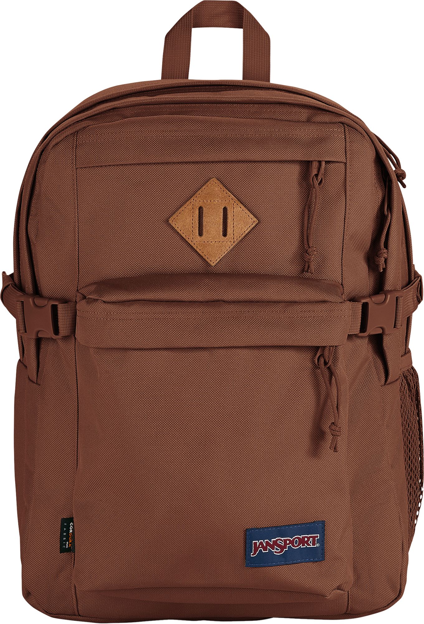 jansport backpack main campus fx Easy access front zippered pocket with second organizer panel and key fob Dedicated 15 padded laptop compartment Ergonomic S Main Campus Basic Backpack Mahogany