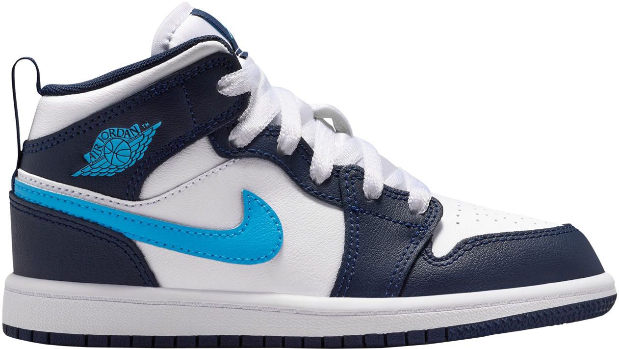 Jordan Kids' Preschool Air Jordan 1 Mid Basketball Shoes
