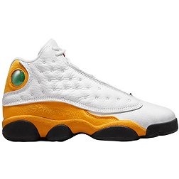2020 Nike Air Jordan 13 Black Yellow Basketball Shoes