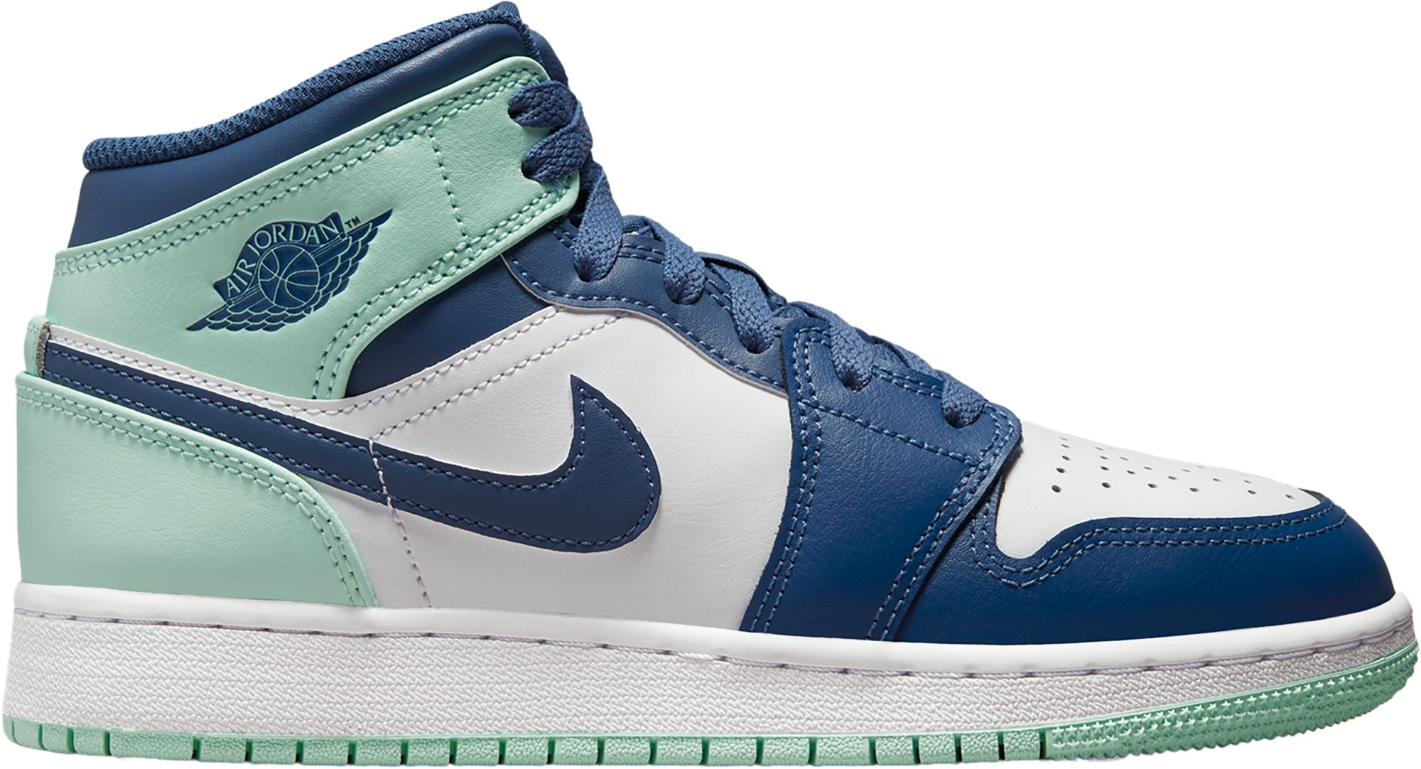 Jordan Kids' Grade School Jordan 1 Mid Basketball Shoes