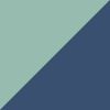 Navy/White/Mint
