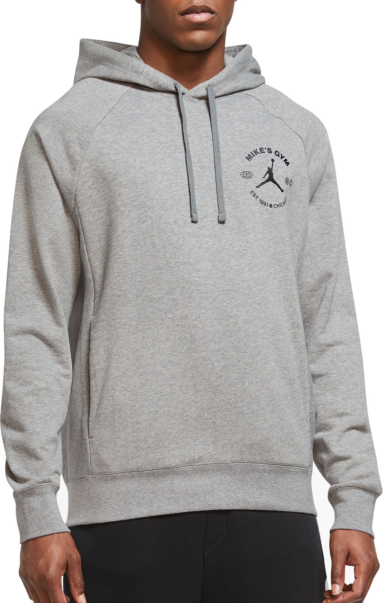 grey jordan sweater