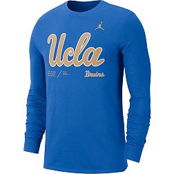 Men's Colosseum Charcoal UCLA Bruins Arch & Logo Crew Neck Sweatshirt