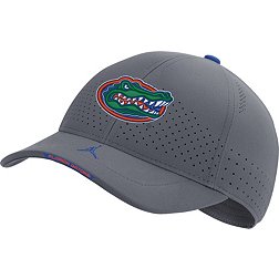 Jordan Men's Florida Gators Grey AeroBill Swoosh Flex Classic99 Football Sideline Hat
