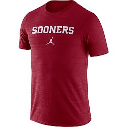 Jordan Men's Oklahoma Sooners Crimson Dri-FIT Velocity Legend Team Issue T-Shirt