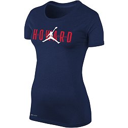 Jordan Women's Howard Bison Blue Wordmark Dri-FIT Legend T-Shirt