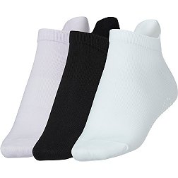 CALIA Women's 3 Pack Gripper Technical Tab Socks