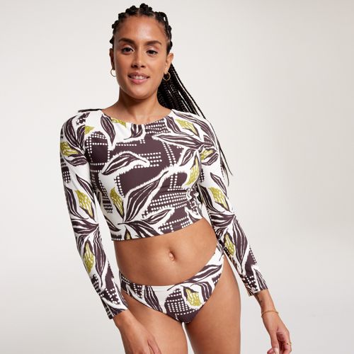 CALIA Women's Cropped Zip Swim Rashguard | Dick's Sporting Goods