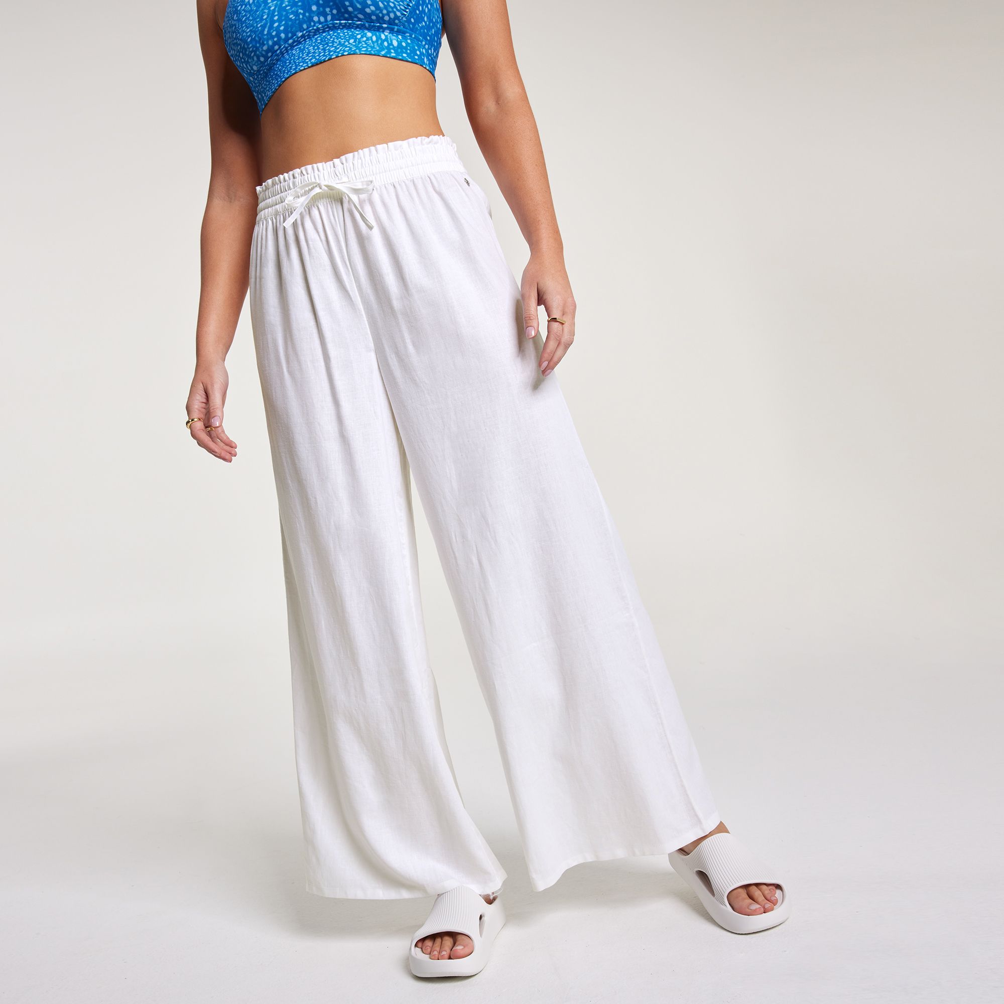 CALIA Women's High Waisted Cover Up Swim Pant