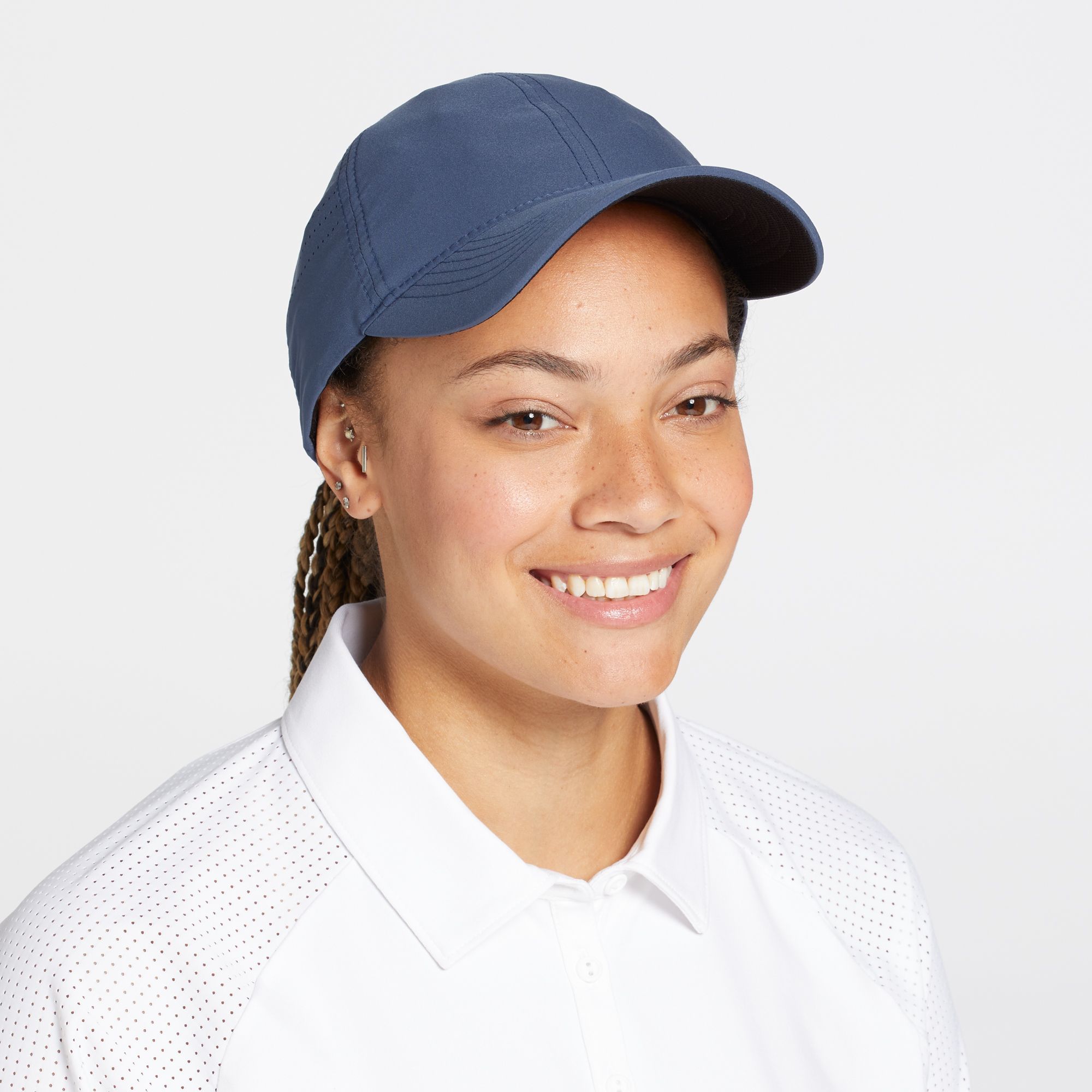 CALIA Women's Golf Perforated Ponytail Hat