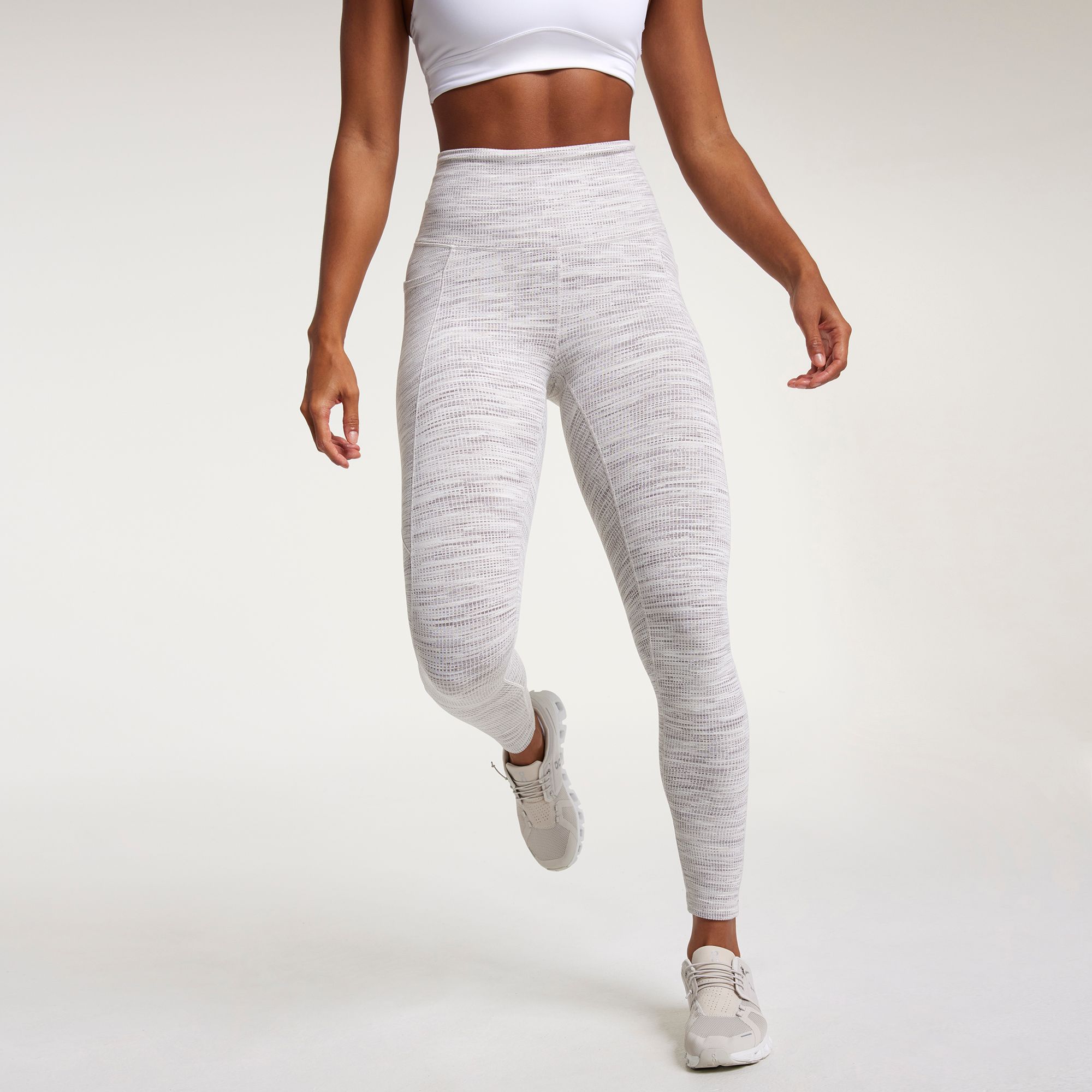 CALIA Women's Ultra High Rise Essential Jacquard 7/8 Legging