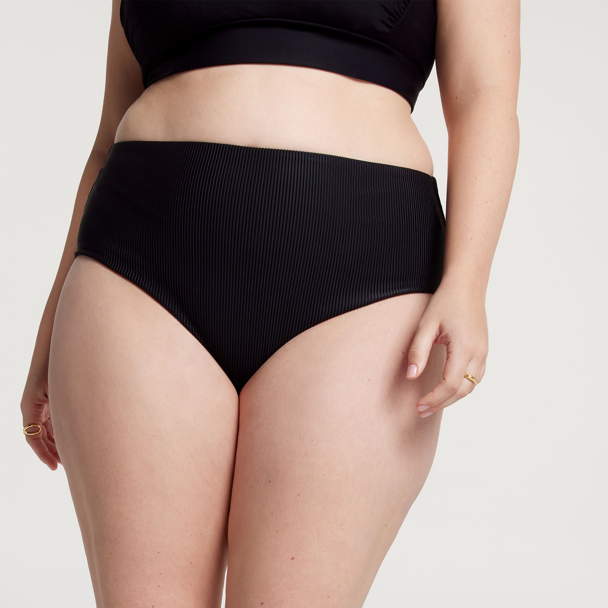 Pure Black Rib