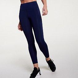 HDE Women's Plus Size Yoga Pants High Waisted Wide Leg Leggings Navy Blue 4X  
