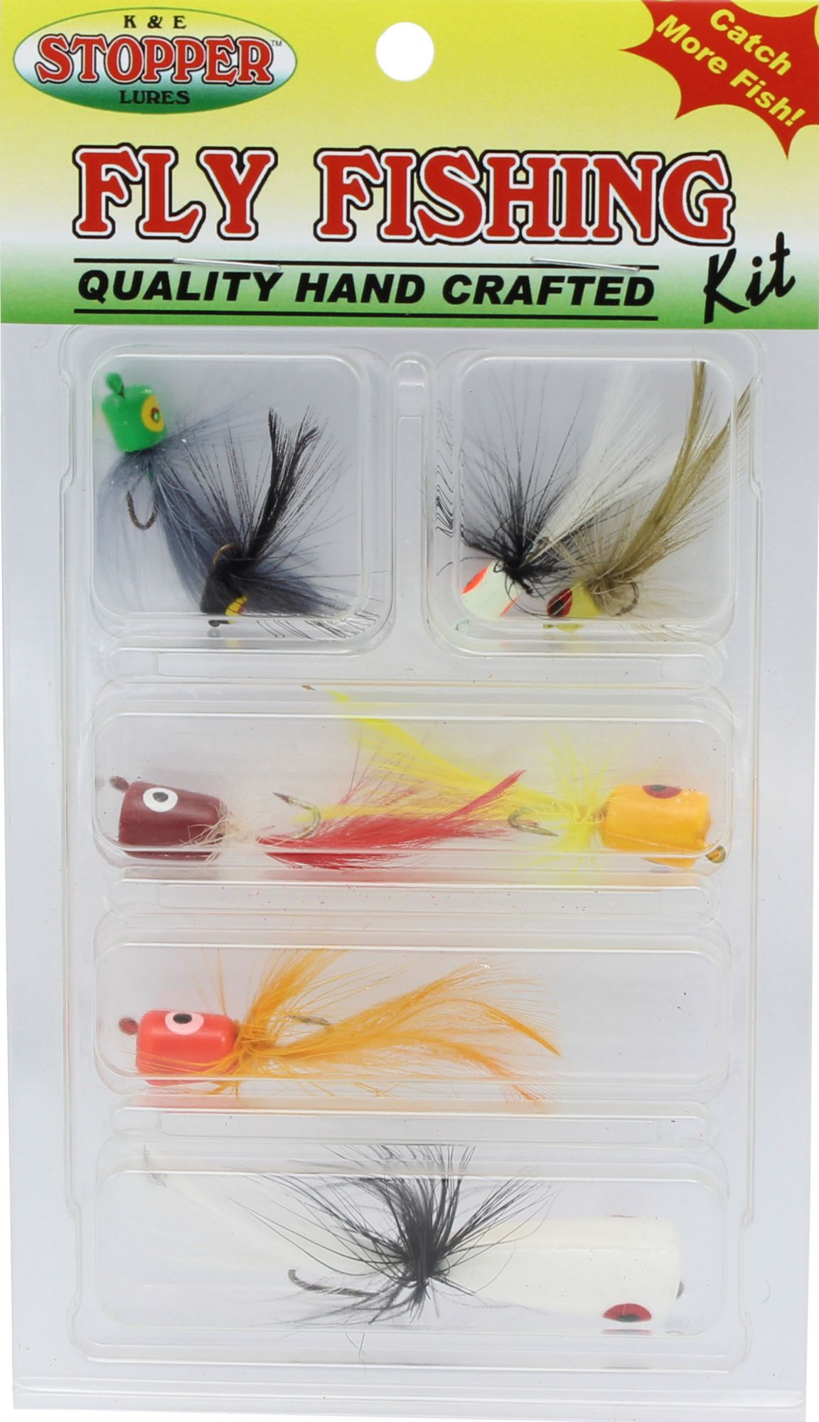 K&amp;E Fly Fishing Popper Kit